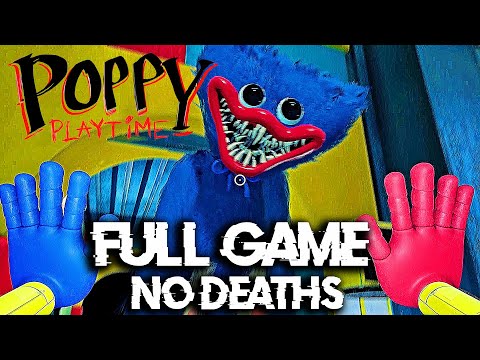 Poppy Playtime Chapter 1 FULL Gameplay Walkthrough - No Deaths - No Commentary 100%