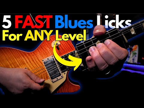 The ESSENTIAL Blues Guitar Licks for ALL Players (Beginner to PRO)