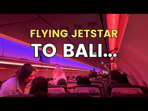 Jetstar Airline International Flight Review - Melbourne to Bali Denpasar Airport