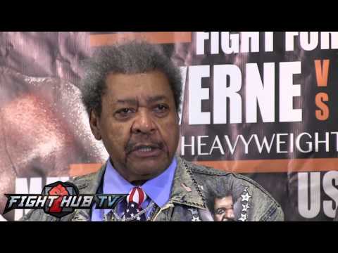 Don King goes on epic rant at Stiverne vs. Arrerola press conference