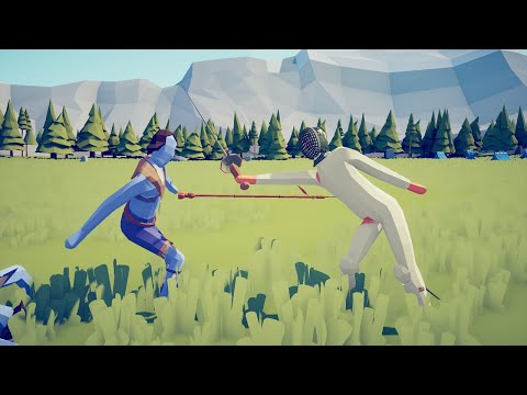FENCING MASTER vs 6 UNITS - TABS - Totally Accurate Battle Simulator