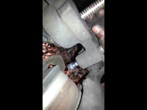 Changing brake pads on a 1990 Cadillac deville