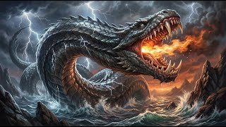 ????LEVIATÃ  A CRIATURA MAIS TEMIDA???? ???????? Quando o Caos Não Assusta  Deus: A Mensagem do Leviatã em Jó ????????