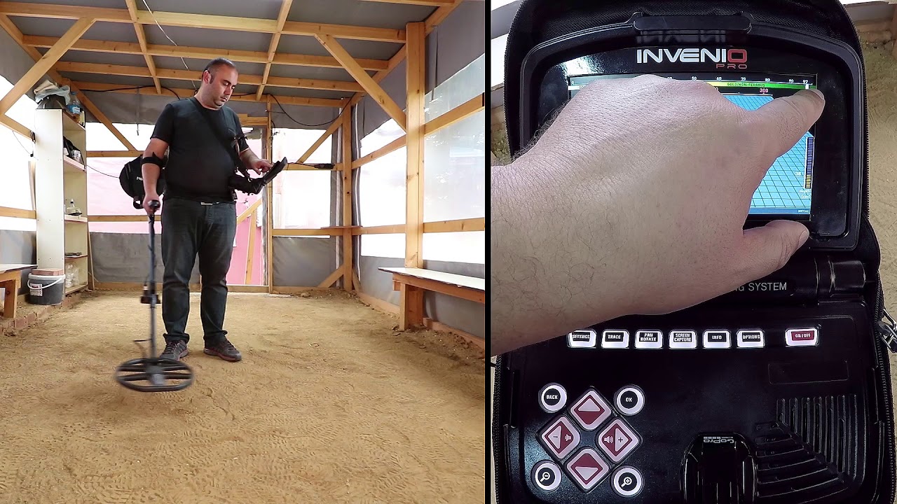 Invenio Smart Detector and Imaging System - Searching With IPTU Sensor In Nonmotion Mode