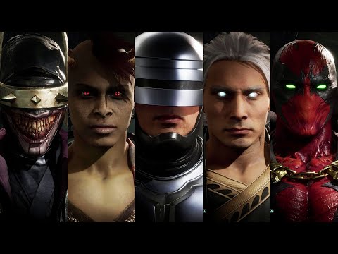 Mortal Kombat 11 Aftermath - All Character Select Animations