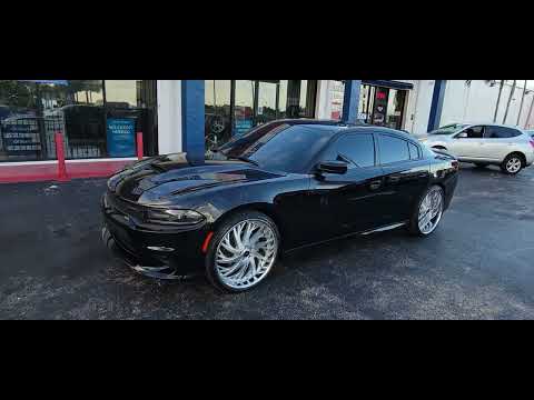 877-544-8473 Artis Decatur Rims Brushe Face Chrome Wheels Dodge Charger Magnum Hellcat Demon Rims