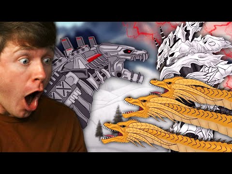 KING GHIDORAH vs MECHAGODZILLA and MONSTER X IS HERE! (Reaction)