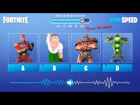 GUESS THE FORTNITE DANCE IN HIGH SPEED #7 | tusadivi