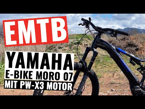 YAMAHA E BIKE MORO 07 - EMTB mit Yamaha PW-X3 Motor