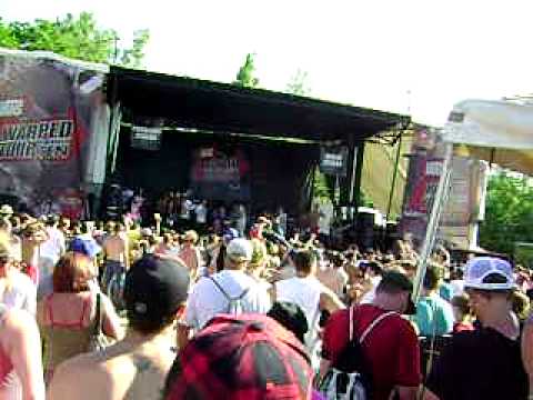 Andrew WK - Party Hard (featuring Dillinger Escape Plan) live at Warped Tour in Kansas City