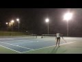 Late Night Practice - Match Play and Hitting 