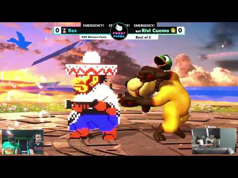 Rex (Duck Hunt) vs Rivi Cuomo (Link) - HDR Winners Pools - Emergency: Run That Back!
