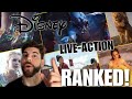 Ranking EVERY Disney Live Action Remake Worst To Best