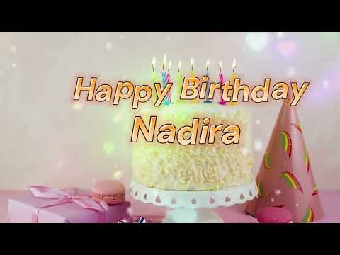 Nadira Birthday Song Happy Birthday To You