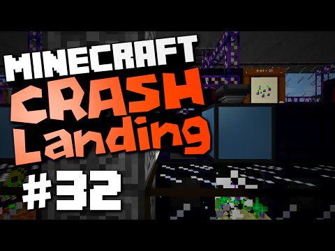 Minecraft Crash Landing #32 "Fully Automatic PneumaticCraft Seed Production"