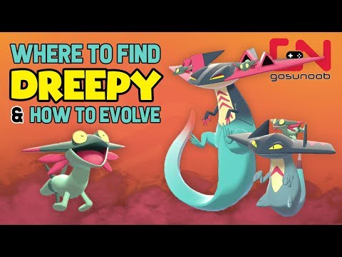 Where to find Dreepy, Drakloak, & How to Evolve Into Dragapult - Pokemon Sword and Shield Evolution