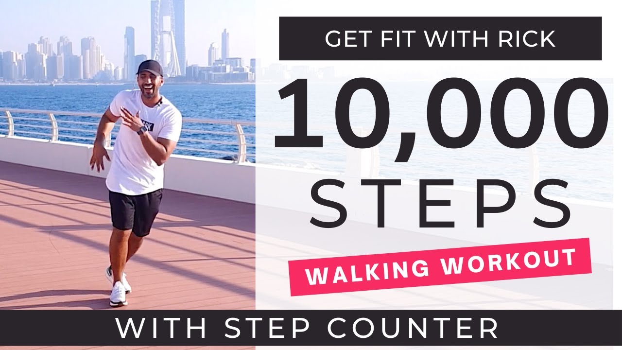 10000 Steps at Home | 1 Hour Workout | Daily Workout at home - YouTube