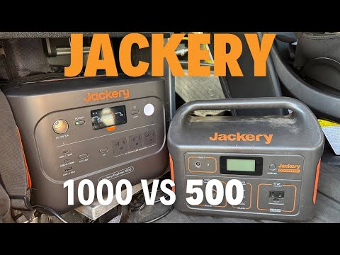 Jackery Explorer 500 vs 1000