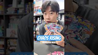Pokémon Chaos Rising Prerelease Mini Vlog. Insane PULLS! #pokemon #pokemoncards