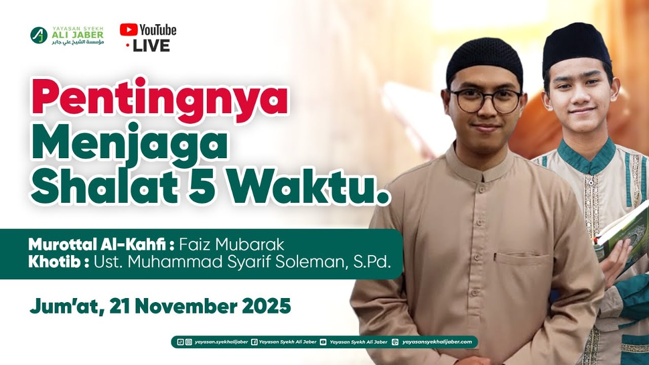 Pentingnya menjaga sholat 5 waktu