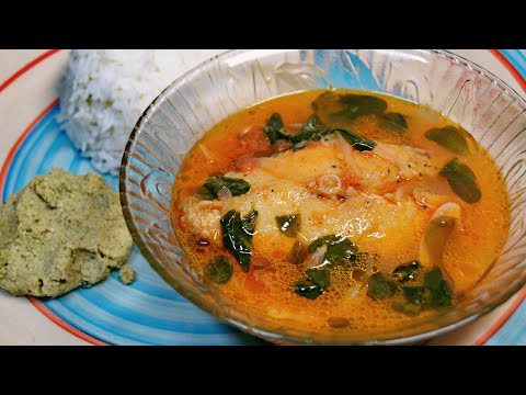 [Mauritian Cuisine] Fish Soup with Moringa Leaves | Bouillon Poisson Brèdes Mouroum