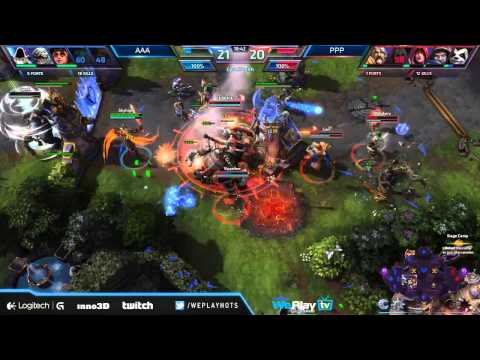 WePlay HOTS Invitational: PPP vs aAa | Playn with Pain is Pain vs Team aAa (16.12.2014)