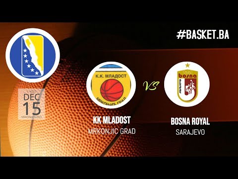 LIVE ◘ KK Mladost vs KK Bosna Royal ◘ 2018/2019 ◘ 9 kolo