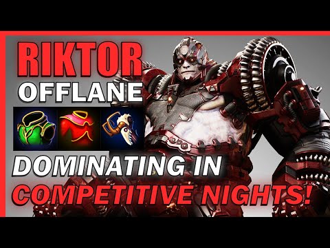 MAKING BIG HOOK PLAYS in COMPETITIVE NIGHT! - Predecessor Riktor Offlane Gameplay
