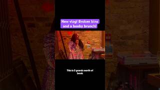New weekly vlog! Broken bins & a booby brunch #comfortcreator #microinfluencer #midsize #londonlife