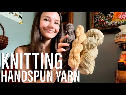 What I’m planning to knit with my handspun yarn 🧶