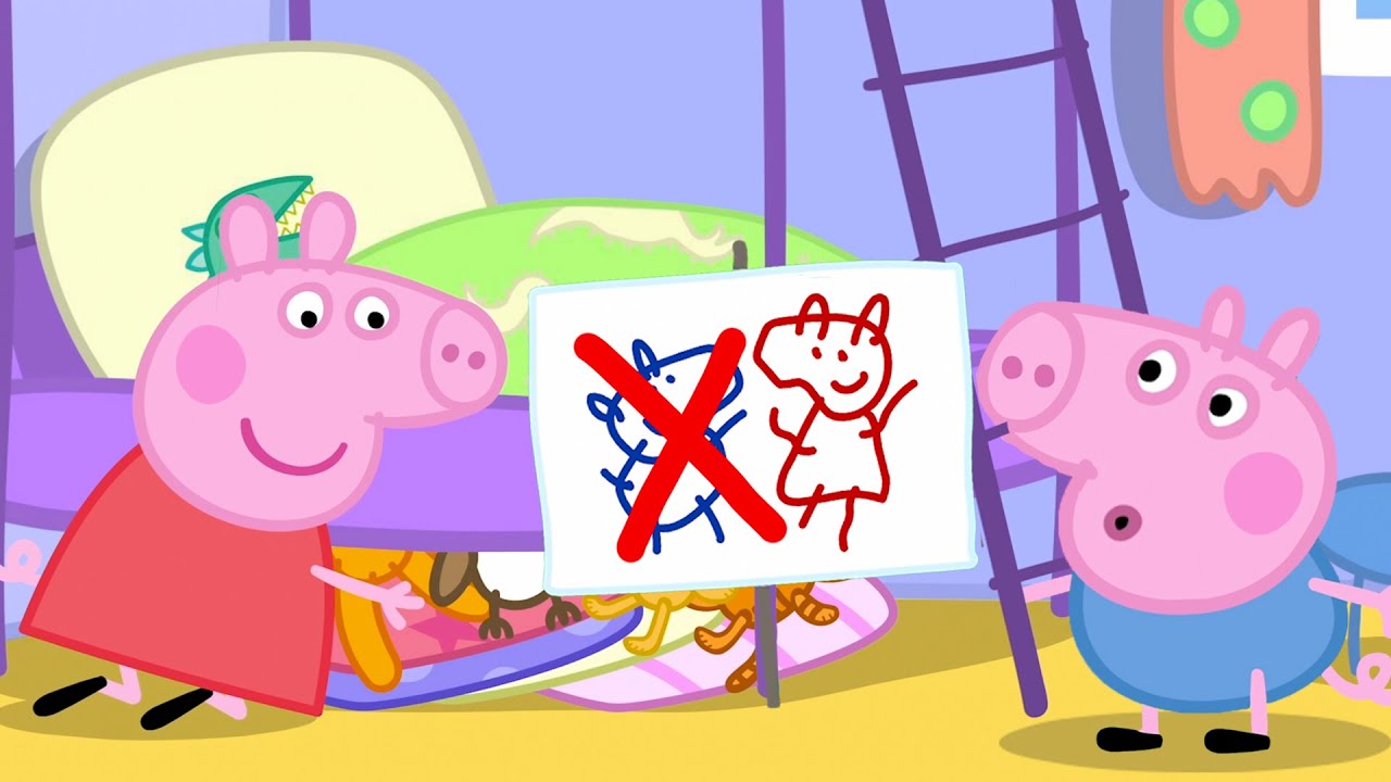 Peppa Pig Makes a Secret Hideout 🤫 | Peppa & George: Super Hide & Seek 🐽 | Tales | Full Episodes