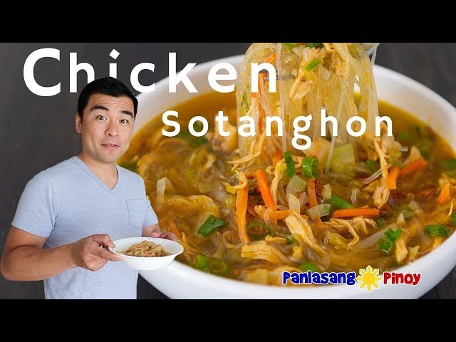 Video Pronunciation of sotanghon in English