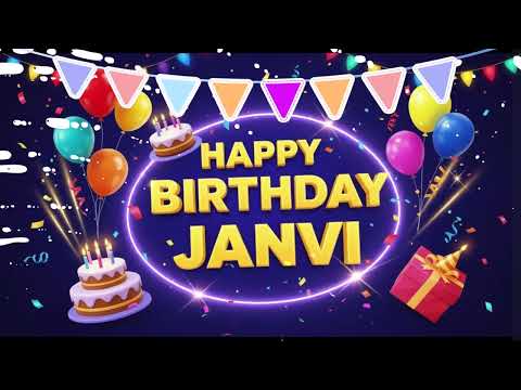 Janvi Birthday Song – Happy Birthday Jaanvi 🎉 Birthday Songs With Name