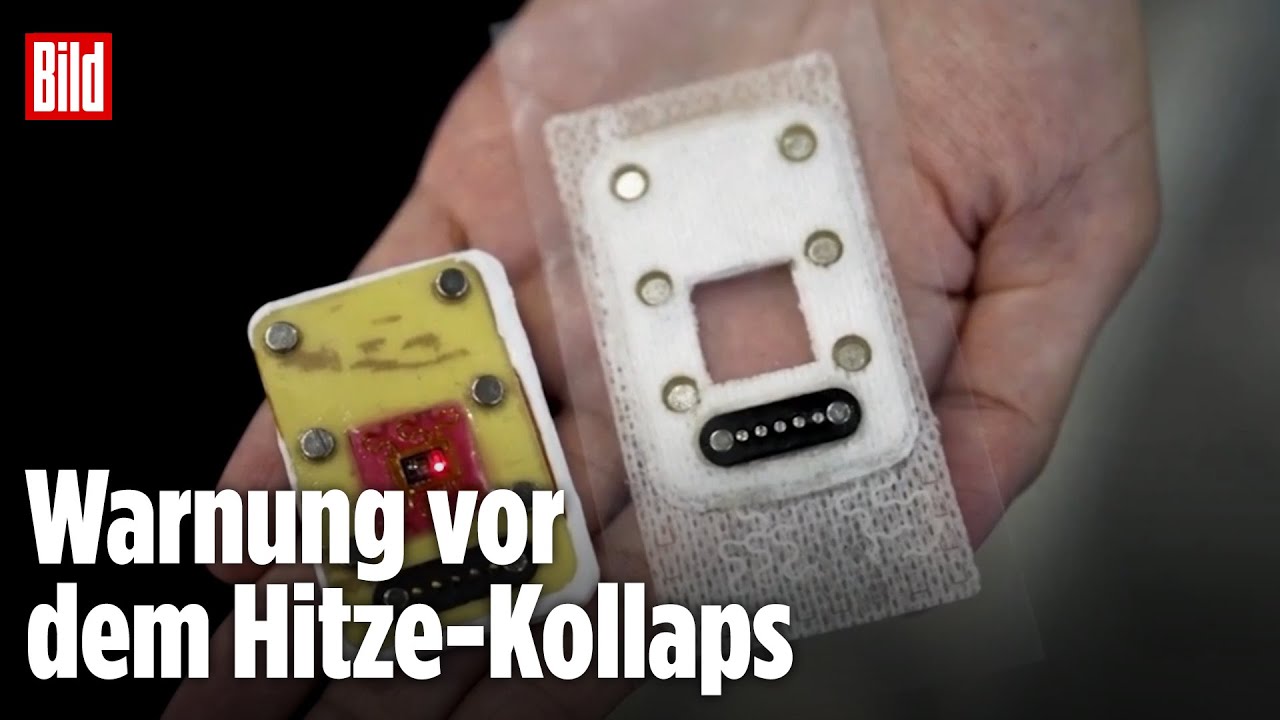 DIESER KI-Pflaster soll Leben retten