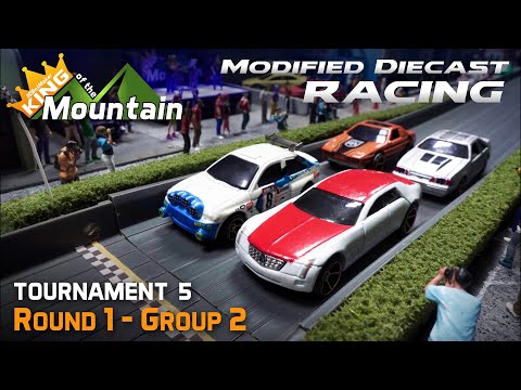 KotM Tournament 5 (Round 1 Group 2) Modified Diecast Car Racing