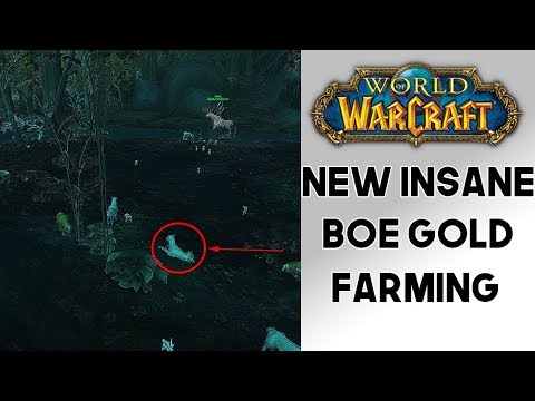 World of Warcraft BRAND NEW BOE Gold Farm Spot! Do This Early!! (8.0)(8.0.1)