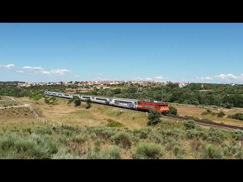 Comboio Especial n.º 98208/9 (Transp. Carruagens Espanholas) - Vilar Formoso