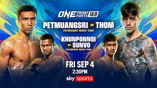 ONE Friday Fights 169 Khunponnoi vs Sunvo