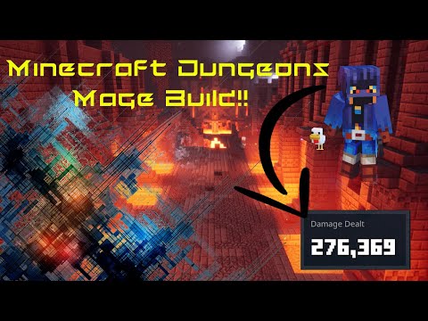 Minecraft Dungeons Mage Build | 276K Damage!!!