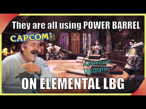 Does Power Barrel affect Elemental Ammo? | MHW: Iceborne [PC]