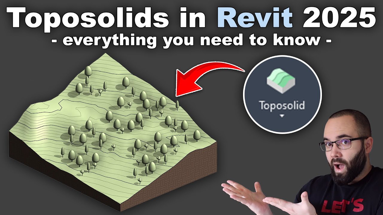 Toposólidos en Revit 2025: Tutorial completo