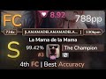 8.9⭐The Champion | El Alfa El Jefe x CJ x El Cherry Scom - La Mama de la Mama 99.42% FC #3 | 788pp