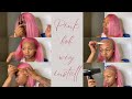 PINK BOB WIG INSTALL