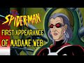 Spider Man Meets Madame Web For The First Time In The Animated Series Cartoon