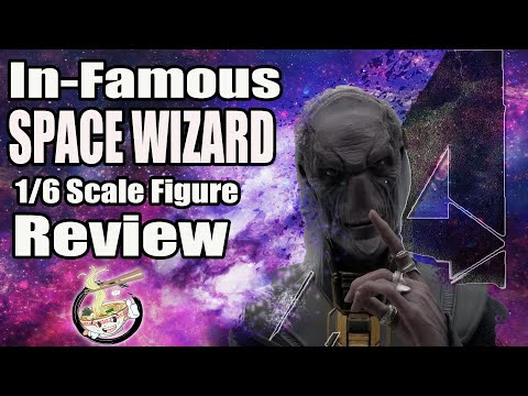 In-Famous Space Wizard 1/6 Figure Review Ebony Maw Avengers