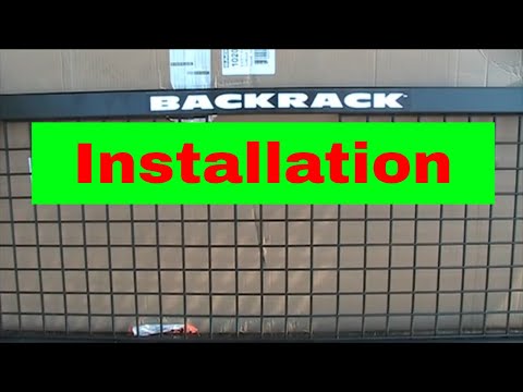 Backrack Installation Toyota Tacoma TRD 2018 Gen 3 * PaPa's Page