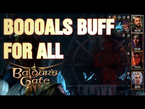 Baldur's Gate 3: Get Boooal's permanent buff on your full party with no sacrifice.