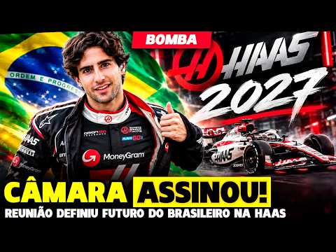 🚨BOMBA: RAFAEL CÂMARA ASSINOU COM A HAAS E ESTARÁ NA F1 EM 2027! ANÚNCIO EM BREVE | FÓRMULA 1
