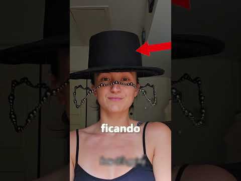 Todos falaram do chapéu dessa garota