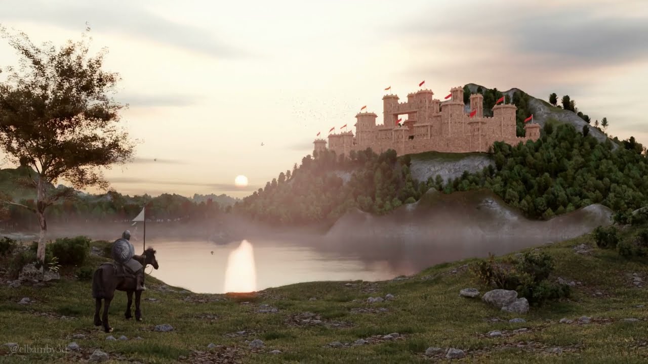 Castle Blender Animation